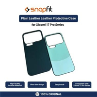 SNAPFIT Case Xiaomi 17 Pro Max 17 Pro SNAPFIT Plain Leather Kulit Slim Protective Casing Green Xiaom