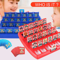 【WHO IS IT】Bộ Đồ Chơi Board Game Nhiều Người Dành Cho Trẻ Em Và Người Lớn Thú Vị Cho Bé Và Gia Đình