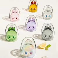 Popmart Labubu The Monsters-Cheers Series Double Glass Blind Box Guess Bag Mystery Box Cute Anime Figure Ornaments
