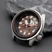 Mod SKX007 Dive Men's Watch Stainless Steel Sapphire Glass 200M Waterproof Resistance C3 Luminous Seiko NH36 Automatic Movement