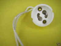 GU10 Lamp Led Bulb Halogen Wire Connector Socket GU
