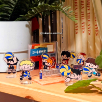 Haikyu (Haikyuu) Mini Volleyball Court Mini Standee Anime Akrilik