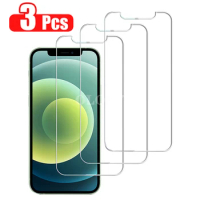 3Pcs/lot Protective-Glass on Apple Smartphone Accessories For iphone 12 pro 12mini 11pro max Tempered Screen Protector iphone11