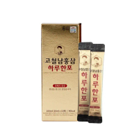 【高鐵男】高麗紅蔘黃金飲10ml*10入(韓國原裝/人蔘/威品嚴選/台灣總代理公司貨)