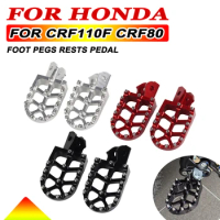for HONDA CRF110F CRF 110F 2013-2023 HAWK 250 Sur Ron CRF80 CRF 80 Motorcycle Accessorie Footrest Footpegs Foot Pegs Rests Pedal