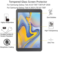 0.3mm 9H Screen Protector Tempered Glass For Samsung Galaxy Tab A 2018 8.0 T387 T387P T387V Tab A 2019 LTE 8.0 Protective Film