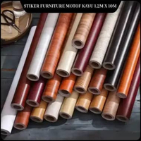 Stiker Wallpaper Stiker Motif Kayu PVC Interior Film Stiker Pelapis Furniture Dinding Pohon Jeruk