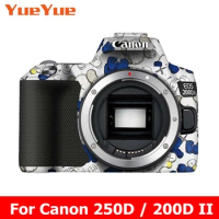 Stylized Decal Skin For Canon EOS 250D / Rebel SL3 / 200D II Camera Sticker Vinyl Wrap Anti-Scratch Protective Film