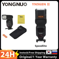 Yongnuo YN968N II YN968EX-RT TLL HSS Speedlite w/ LED Light +Trigger Transmitter 2.4G Wireless DSLR Flash for Canon Nikon Camera