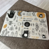 Black Animal for Macbook Air M1 Case Laptop Pro 14 2021 2023 M3 Cover for Macbook Pro 13 Inch Case M2 2022 Shell A2337 A2681