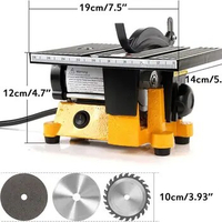 60W MINI ELECTRIC TABLE SAW BENCH TOP GREAT ELECTRIC HOBBY CRAFT TABLE SAW DIY Power Tool Work Bench Stand Circular