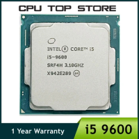 INTEL Core i5-9600 i5 9600 3.1GHz 6-Core 6-Thread Processor 9M 65W Desktop CPU Socket LGA 1151