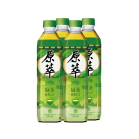 【原萃】日式綠茶 寶特瓶580ml x4入/組(健康認證)