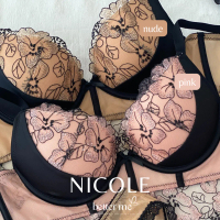 NICOLE BUSTIER LINGERIE SET BIKINI KAMISOL BRALETTE KORSET