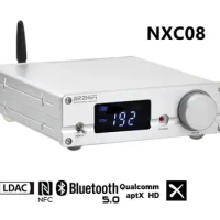 BRZHIFI NXC 08 DAC ES9038PRO HiFi Decoder Bluetooth 5.0 DSD512 USB PCM32Bit 384KHZ COAX Hi Res Digital Decode Support LDAC APTX