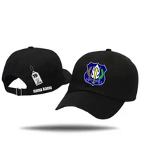 BEST PROMO Topi Baseball Hat Distro SATPAM SECURiTY FREE NAMA KAMU PREMIUM LOGO TULiSAN GAMBAR FOTO 