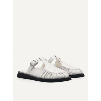 【PEDRO】Carmen穆勒樂福鞋-白/黑色(小CK高端品牌)