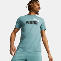 【滿額現折300】PUMA 短T 基本系列 ESS+ 2 COL 湖水藍 黑LOGO 短袖 T恤 男 58675985