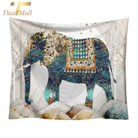COD ThaiTeeMall-ผ้าแขวนผนัง ผ้าแต่งห้อง ผ้าแต่งผนังสไตล์วินเทจ ผืนใหญ่ 100x75cm TN-S2119TikTok