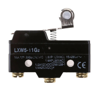 LXW5-11G2 กลไกลิเวอร์บานพับแบบโรลเลอร์ SPDT 1NO 1NC สวิตช์จำกัดแบบชั่วคราว
