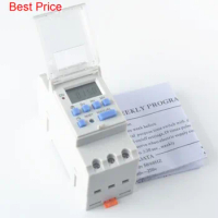 50Pcs/lot Microcomputer Electronic Weekly Programmable Digital TIMER SWITCH Time Relay Control 220V AC 16A Din Rail Mount