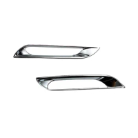 For Nissan Note E13 2021 2022 RHD Rear Fog Light Lamp Cover Trim Bezel Protective Car Accessories 2PCS