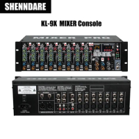 8 channel Dj Controller Mixer Audio Sound Professional Portable Mixer Sound mixer console system