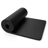 Mat Training 10mm Equipment Rubber Fitness Exercise Unisex Non Acupressure Pilates Home At Yoga Slip Natural Silicone