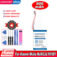 LOSONCOER 800mAh For Xiaomi MiJia MI DASH CAM 1S MJXCJLY01BY MJXCJLY02BY 70mai d07 Battery