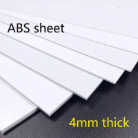 4mm thick Building sand table model diy plastic plate white black ABS wall board transformation board ABS Panel abs sheet