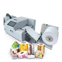 Custom Digital Color Label Printer for Adhesive Sticker Paper Cup Wine Bottle Label Envelope Digital Colour Inkjet Printer
