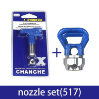 Airless Spray Tip Nozzle Set Airbrush Paint 517