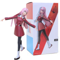 21cm Anime DARLING in the FRANXX PVC Action Figure Zero Two 02 Collectible Model Dolls Toys Christmas Figurine