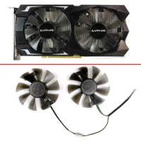 2pcs DC 12V 0.35A GA91S2H 4Pin RX 560 GPU Cooler For Sapphire RX560 RX 460 550 Graphics Card Replacement Fan