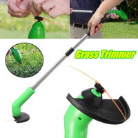 Multifunctional Electric Grass Trimmer Electric Lawn Mower Portable Handheld String Pruning Lawn Mower Garden Grass Weed Cutter