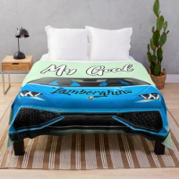 My Goal Lamborghini Throw Blanket Large Fluffy Plaid Nap Blanket