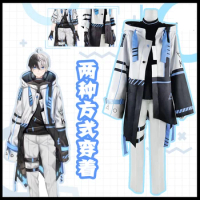 COSLEE Nijisanji Kamito Cosplay Costume Vtuber YouTuber Fashion Uniform Halloween Party Outfit For Men XS-XXL New 2023