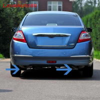 High Quality Stainless Steel Exhaust Muffler Decoration Car Styling Automobile Accessories 2Pcs For Nissan Teana J32