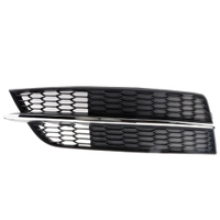 belook อุปกรณ์เสริมกระจังหน้ารถยนต์สำหรับ Audi A7 S7 รุ่นปี 2015 2016-2018 รุ่นสปอร์ต กรอบไฟตัดหมอก 