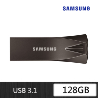 SAMSUNG 三星 BAR Plus USB 3.1 128GB隨身碟 深空灰 (MUF-128BE4)