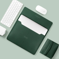 13.3 inch Notebook Sleeve Case for Xiaomi Mi Book Air 13 Laptop 2022 Lightweight PU Leather Business Messegerbag for Women Men