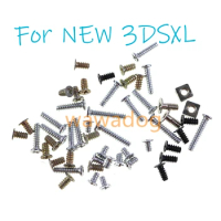 100sets Replacement For New 3DSXL 3DSLL Screws Washer Spring Set Game Console