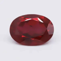 Pretty Ruby Gem Passed UV Test Oval Cut 13×18mm 14.0ct VVS Loose Gemstone for Jewelry Accessories Fine Gemstone