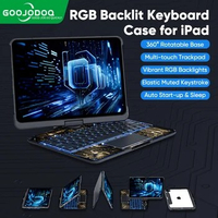 Magic Keyboard 360° Rotating for iPad Pro 12 9 12.9 M2 2022 for iPad Pro 11 2022 10th Gneration iPad Air 5 Air 4 Keyboard folio