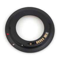 3rd Pixco AF Confirm Adapter For M42 Lens To Canon EOS EF Mount Camera Black 80D 90D 6D 7D 5DIII 760D 1300D 100D