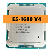 E5 1680 V4 Xeon Processor SR2PB E5 1680V4 3.4GHZ 8-Core 20MB 140W E5 1680 V4 LGA2011-3 E5-1680V4 Cpu Free shipping