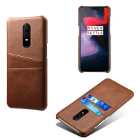 Oneplus 6 6T 7 Case Card Slot Holder PU Leather Case Oneplus One Plus 7Pro 8 8Pro Cover Coque Funda Bumper Capa Shell Bags