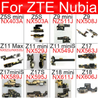 USB Charger Chargring Board For ZTE Nubia Z5S Z9 Z11 Z17 Z17S Z18 Max mini miniS NX403A NX503A NZ511J NX508J NX523J NX535J Parts