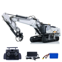 1/14 K970-301S CUT 3 Arms Hydraulic RC Excavator Tamden XE Radio Control Digger Trucks Vehicle Car Outdoor Toys for Boys TH23469