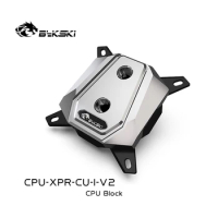 Bykski CPU Water Block Use for INTEL LGA 1700 1200 1150 1151 1155 1156 /2011/2066 Full Metal Cooled Radiator CPU-XPR-CU-I-V2